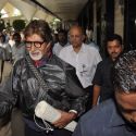 Amitabh Bachchan Snapped at Airport
