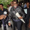 Amitabh Bachchan Snapped at Airport