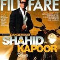 Shahid Kapur on August Filmfare Cover