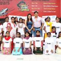 Payal Rohatgi and Sangram Singh with Pratham kids 