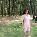 Poonam Pandey at Alibaug