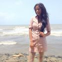 Poonam Pandey at Alibaug