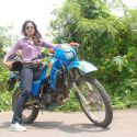 Sameera Reddy Learns to Ride a Bike