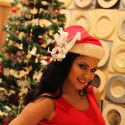 Veena Malik Celebrating Christmas