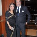 John & Prachi Desai at 'Times Foodies Awards 2013'