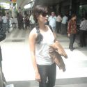 Celebs return from Toronto