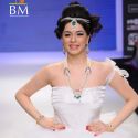 Nargis Bagheri walks the ramp for Eekani 