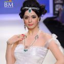 Nargis Bagheri walks the ramp for Eekani 