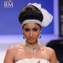 Nargis Bagheri walks the ramp for Eekani 
