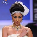 Nargis Bagheri walks the ramp for Eekani 