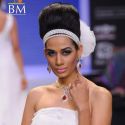Nargis Bagheri walks the ramp for Eekani 
