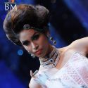 Sonam and Lara walk the ramp for Shane Falguni Pea
