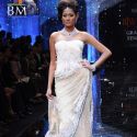 Sonam and Lara walk the ramp for Shane Falguni Pea