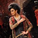 Sonam and Lara walk the ramp for Shane Falguni Pea