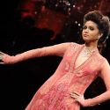 Sonam and Lara walk the ramp for Shane Falguni Pea