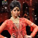 Sonam and Lara walk the ramp for Shane Falguni Pea