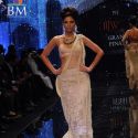 Sonam and Lara walk the ramp for Shane Falguni Pea