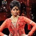 Sonam and Lara walk the ramp for Shane Falguni Pea