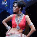 Sonam and Lara walk the ramp for Shane Falguni Pea
