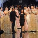 Sonam and Lara walk the ramp for Shane Falguni Pea