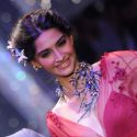 Sonam and Lara walk the ramp for Shane Falguni Pea