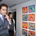 Abhishek Bachchan Inaugurates Radhika Goenka's Art