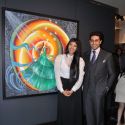Abhishek Bachchan Inaugurates Radhika Goenka's Art