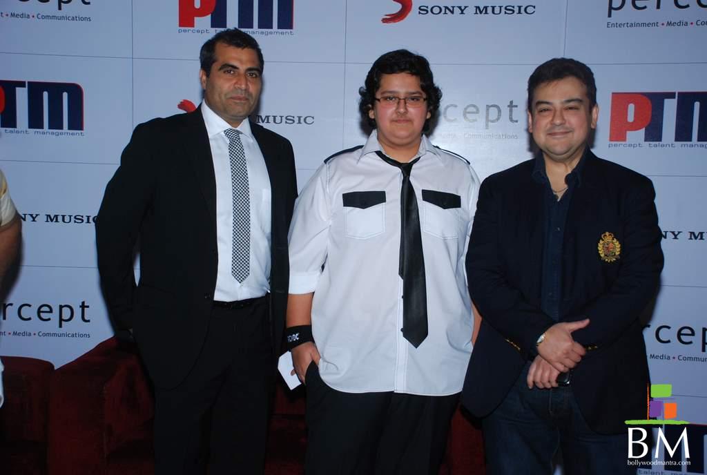 Adnan Sami | Adnan Sami son Azaan Sami Launched by Percept ...