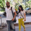 Stars leave to attend the ASFC charity match