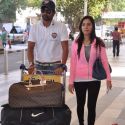 Stars leave to attend the ASFC charity match