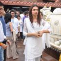 B-town biggies attend funeral of Priyanka Chopra's father