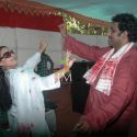 Bappi Da Perform Saraswati Pooja