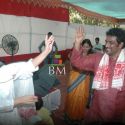 Bappi Da Perform Saraswati Pooja