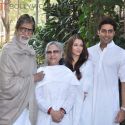 Big B with family to Announce plans of NGO