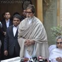 Big B with family to Announce plans of NGO of Plan
