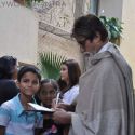 Big B with family to Announce plans of NGO of Plan