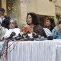 Big B with family to Announce plans of NGO of Plan