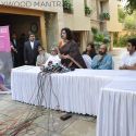 Big B with family to Announce plans of NGO of Plan