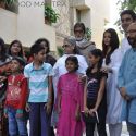 Big B with family to Announce plans of NGO of Plan