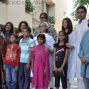 Big B with family to Announce plans of NGO of Plan