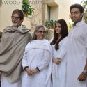 Big B with family to Announce plans of NGO of Plan
