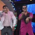 Akshay, Asin & Salman on the sets of 'Bigg Boss 6'