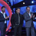 Ajay, Sanjay, Salman and Sonakshi on the sets of B