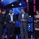 Ajay, Sanjay, Salman and Sonakshi on the sets of B