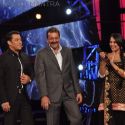 Ajay, Sanjay, Salman and Sonakshi on the sets of B