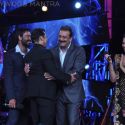 Ajay, Sanjay, Salman and Sonakshi on the sets of B