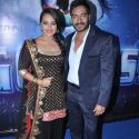 Ajay, Sanjay, Salman and Sonakshi on the sets of B