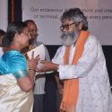 Boman and Rajpal spend time with Cancer Patients