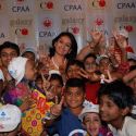 Diya Mirza with Little Cancer Patients