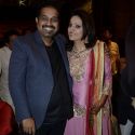 Durga jasraj's daughter Avani's wedding reception 